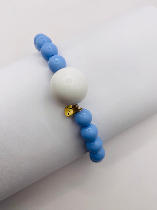 Light Blue Golf Stroke Counter Bracelet Klow