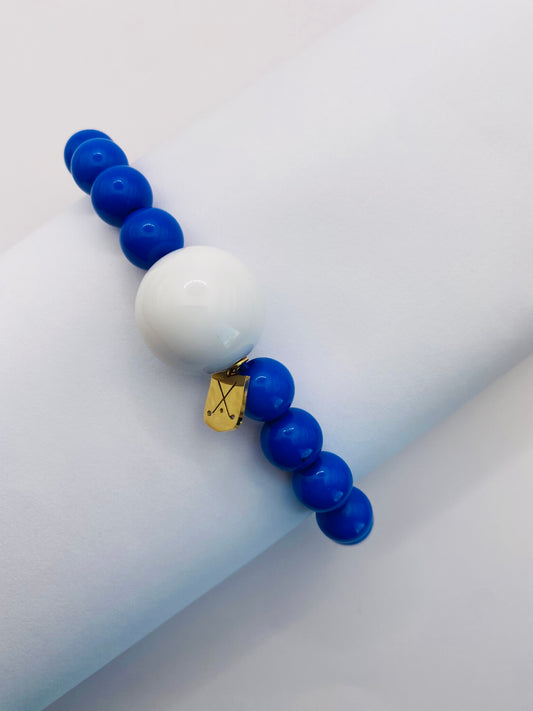 Golf Stroke Counter Bracelet - Royal Blue