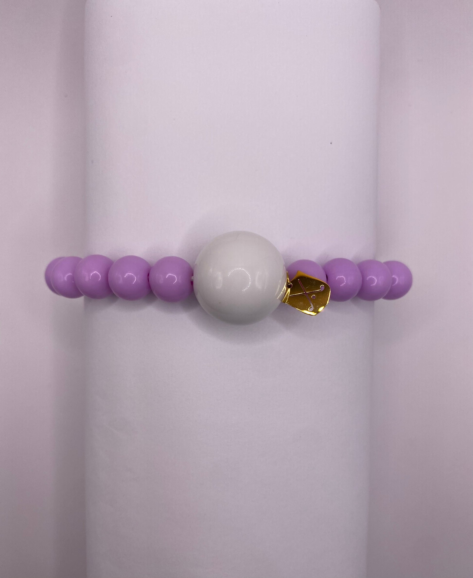 Lilac Purple Golf Stroke Counter Bracelet Klow
