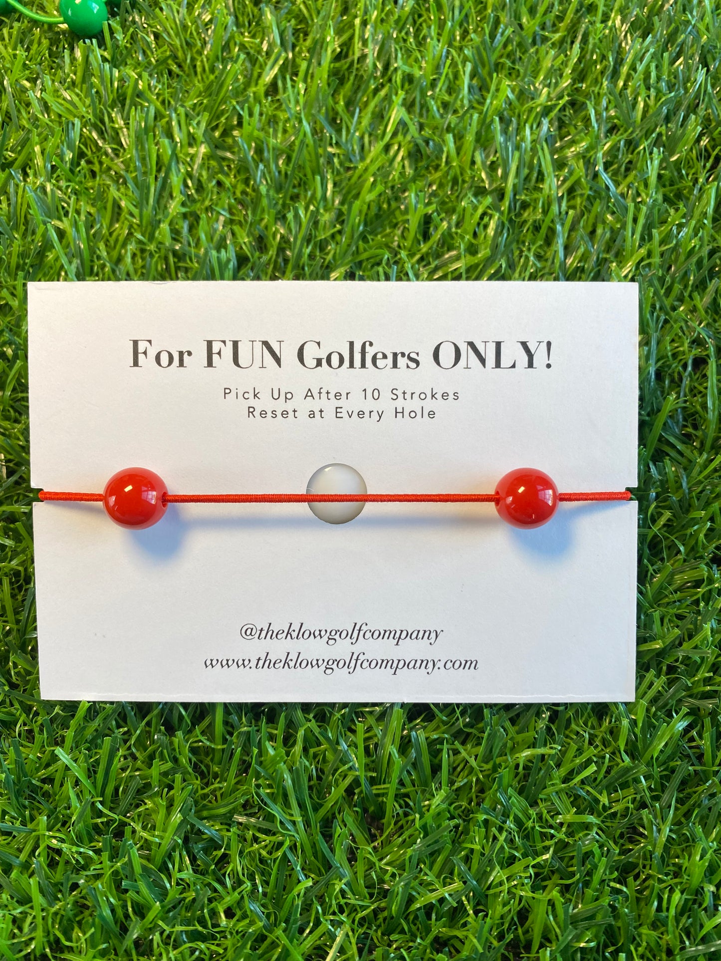 Golf Stroke Counter Bracelet - LOVE