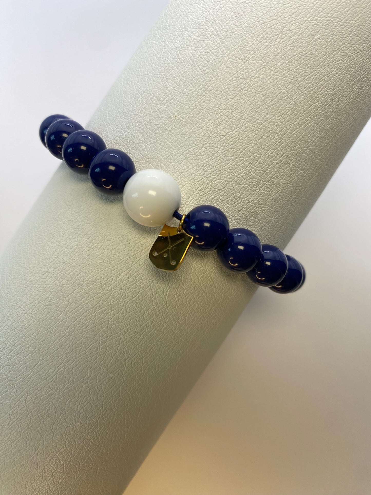 Golf Stroke Counter Bracelet - Deep Navy Blue