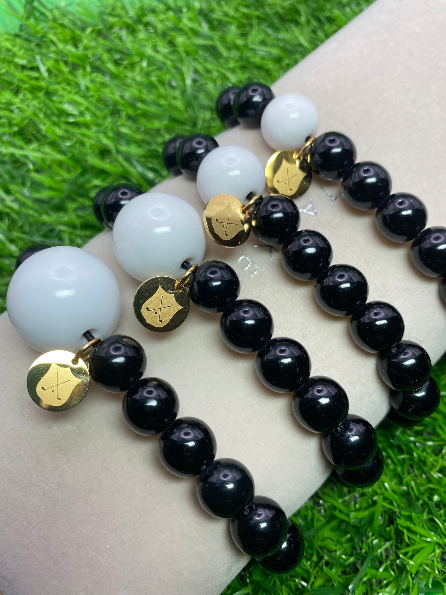 Golf Stroke Counter Bracelet - Peach Beach Light Orange