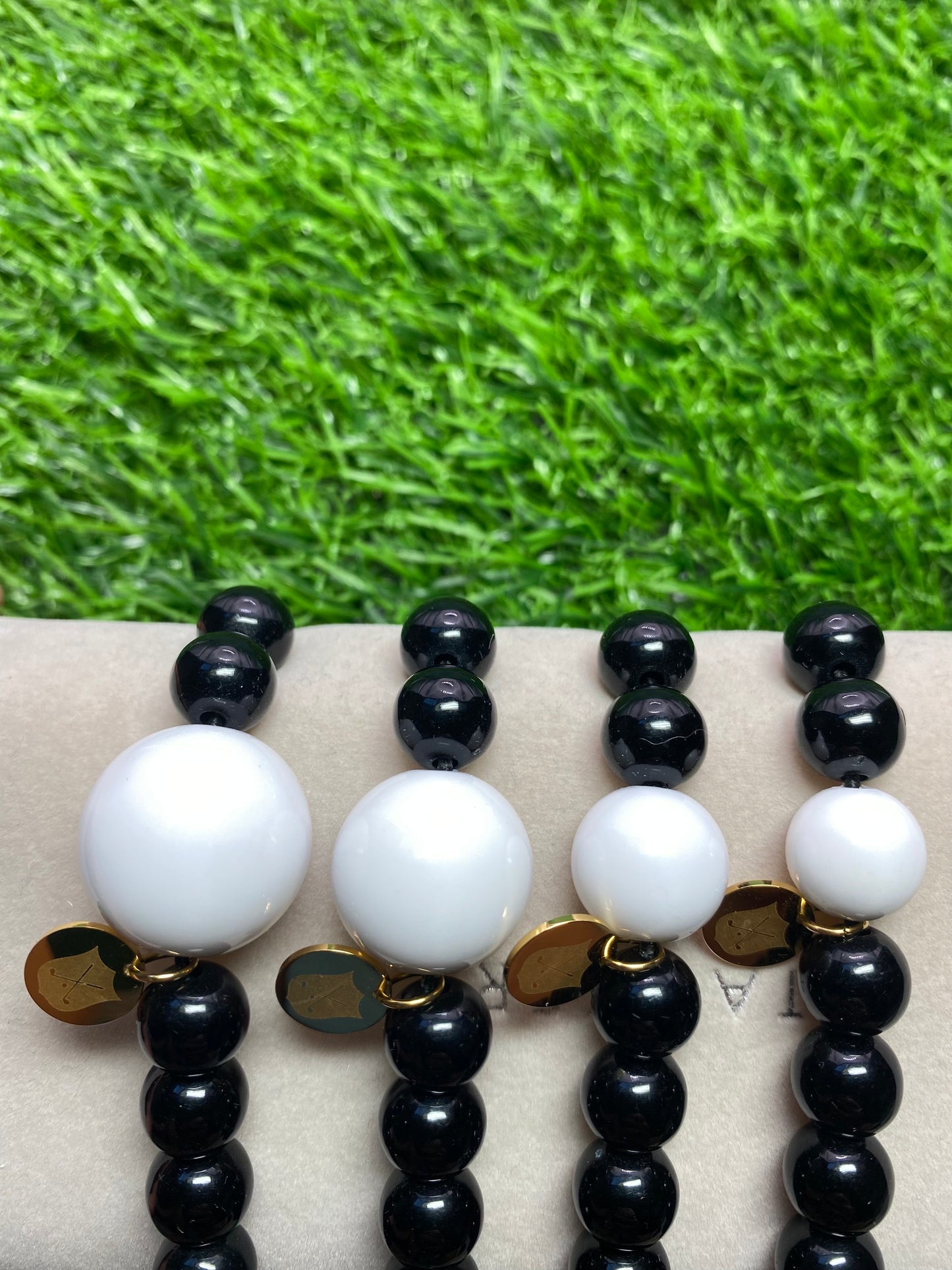 Golf Stroke Counter Bracelet - Bright Sun Neon Yellow
