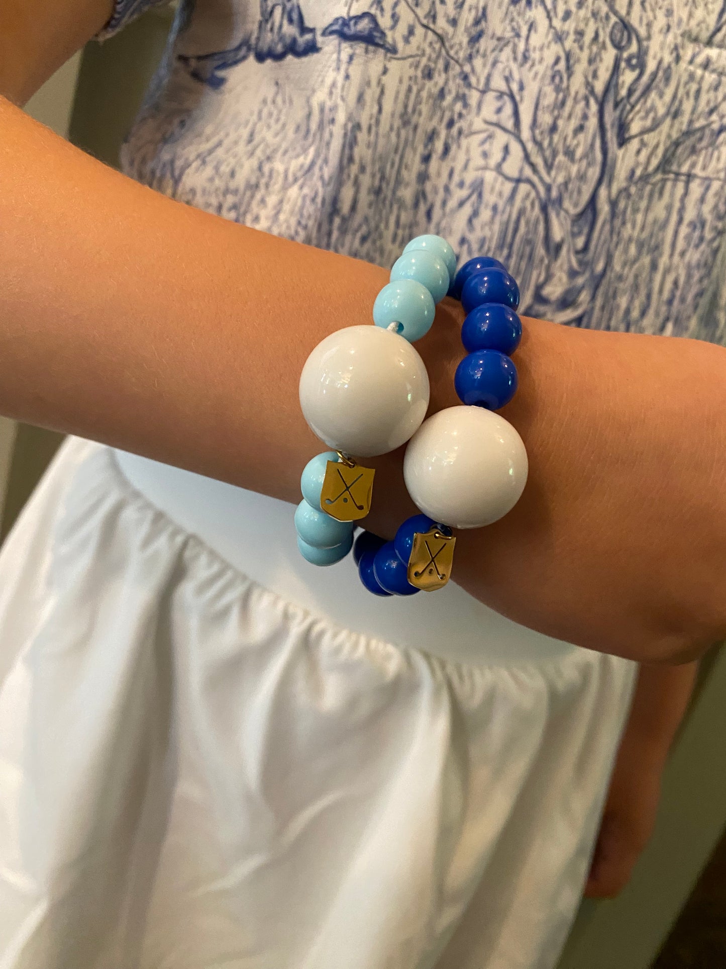 Two Golf Stroke Counter Bracelets - BUNDLE