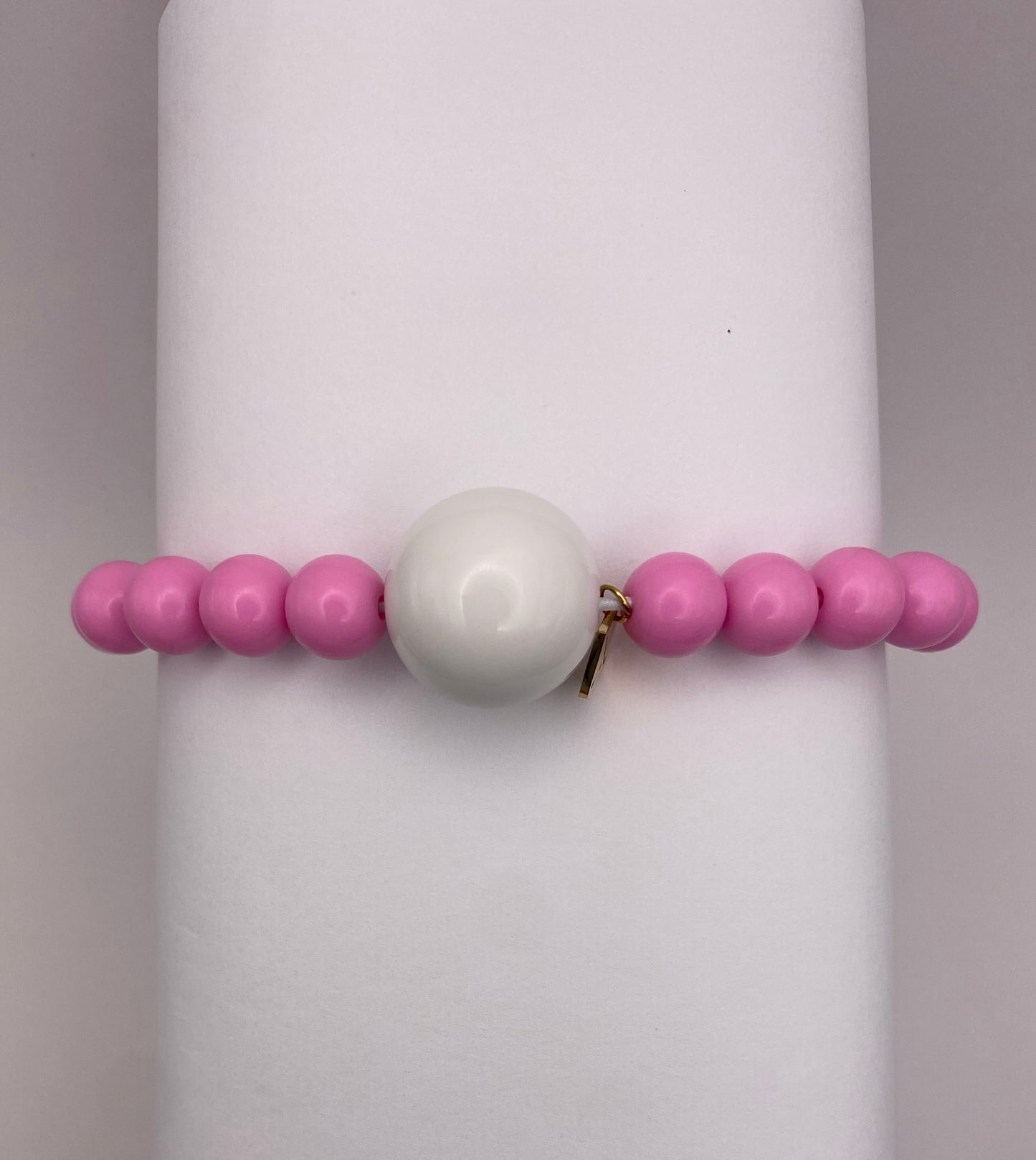 Sorbet Pink Golf Stroke Counter Bracelet - The Klow Golf Company