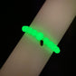 Golf Stroke Counter Bracelet - Glow In The Dark - S 14 mm Middle Bead