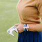 Golf Stroke Counter Bracelet - The Klow Golf Company - White, Navy, White