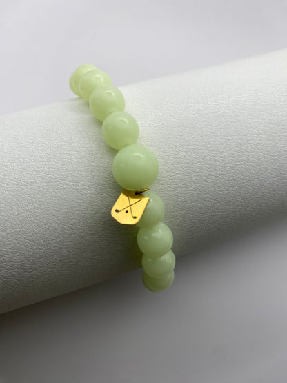 Golf Stroke Counter Bracelet - Glow In The Dark - Small Middle Bead LIMITED