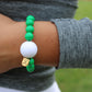 Grass is Greener Green Golf Stroke Counter Bracelet Klow