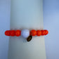 Golf Stroke Counter Bracelet - Bright Neon Orange