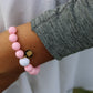 Pink Baby Baby Golf Stroke Counter Bracelet Klow