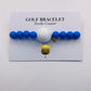 Just Blue Golf Stroke Counter Bracelet Klow