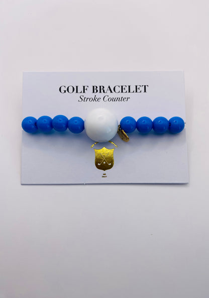 Just Blue Golf Stroke Counter Bracelet Klow
