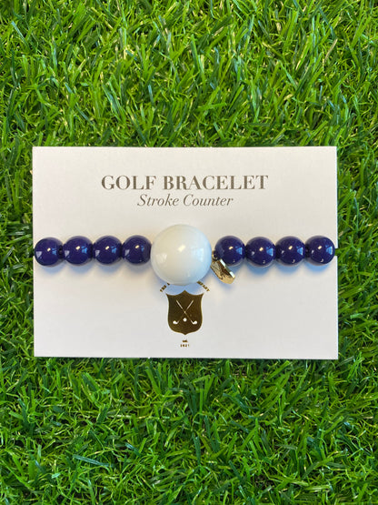 Purple Golf Stroke Counter Bracelet Golf Stroke Counter Bracelet - The Klow Golf Company