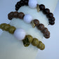 Golf Stroke Counter Bracelet - Dark Chocolate Brown