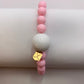 Pink Baby Baby Golf Stroke Counter Bracelet Klow