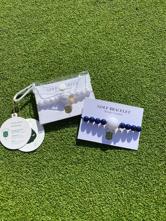 Gold Standard - Golf Stroke Counter Bracelet Starter Pack + 1 Bracelet