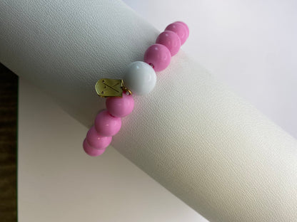 Golf Stroke Counter Bracelet - Sorbet Pink