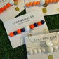 Golf Stroke Counter Bracelet - Bright Neon Orange