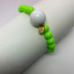 Golf Stroke Counter Bracelet - NEON GREEN