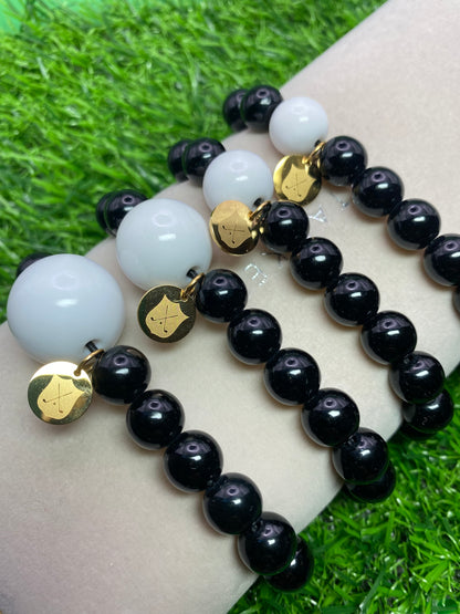 Golf Stroke Counter Bracelet - Peach Beach Light Orange