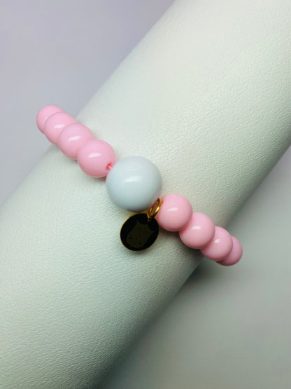 Golf Stroke Counter Bracelet - Baby Baby Light Pink