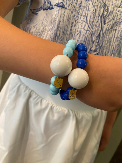 Golf Stroke Counter Bracelet - Royal Blue